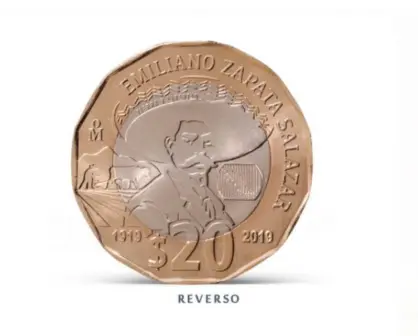 Moneda conmemorativa de Emiliano Zapata se vende hasta en $5 millones de pesos en Mercado Libre