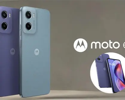 Moto E15, de los mejores gama de entrada, presume batería de 5,200 mAh y pantalla de 90 Hz