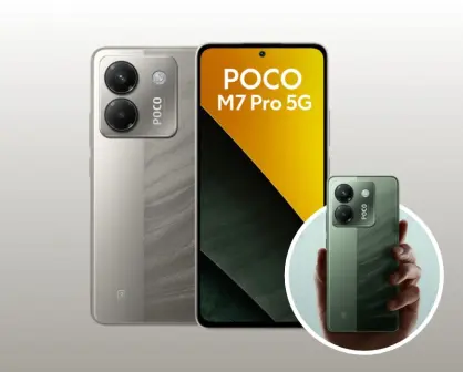 Presentan el Xiaomi Poco M7 Pro, que se perfila como el rey de la gama media