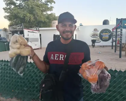 Charly empezó limpiando vidrios y hoy es un emprendedor con la venta de frutas y verduras en Culiacán