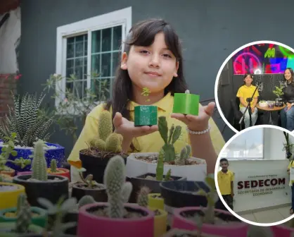 Camila Monserrat, sigue sembrando sueños y cosechando éxitos con sus macetas únicas en Culiacán