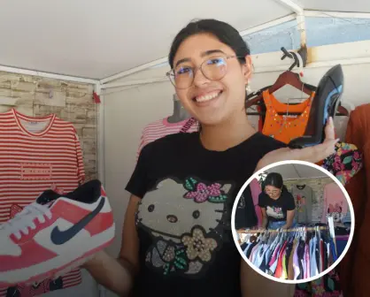 Mariangel, es una joven que vende moda y cuida la salud en Culiacán