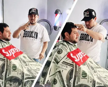 Pagaba por cortarles el pelo, ahora vive de ello. La historia de Ismael Álvarez y su barbería en Villa Juárez