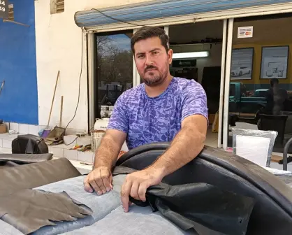 La historia de Saúl, el tapicero que transformó un sillón viejo en un nuevo comienzo en Culiacán