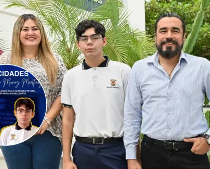 Eric Muñoz, estudiante de la Preparatoria de la UAS, rumbo al nacional de Astronomía 2025