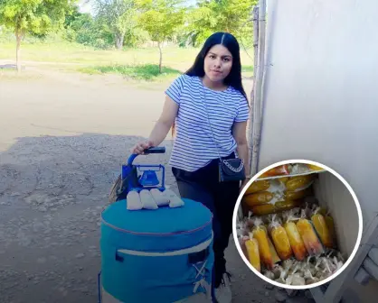 Vende helados para pagar su carrera de Derecho, la historia de Sarahí Ruiz hija de jornaleros migrantes