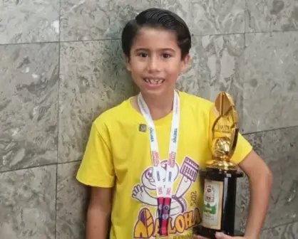 Jaime, el estudiante de Tamaulipas que brilló en campeonato mundial de aritmética en Camboya