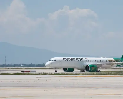 Llega al AIFA segundo avión Embraer para Mexicana de Aviación