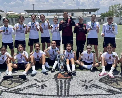 Niñas de Culiacán hacen historia al conquistar el Campeonato Nacional Infantil Femenil de Futbol