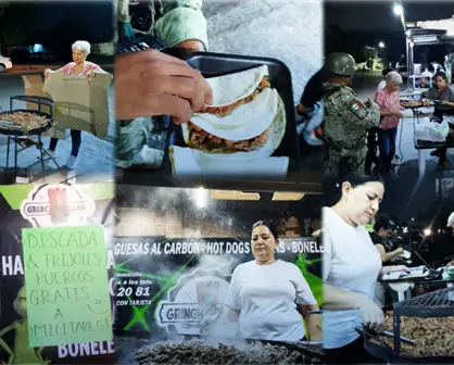 Culiacán demuestra solidaridad y gratitud: sorprenden a militares con discada y frijoles puercos preparados con cariño