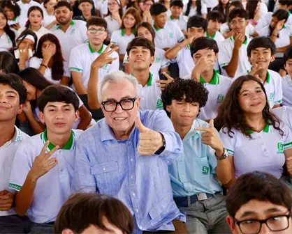 Estudiantes de Mazatlán estrenan aulas modernas en el COBAES 37 gracias a inversión estatal