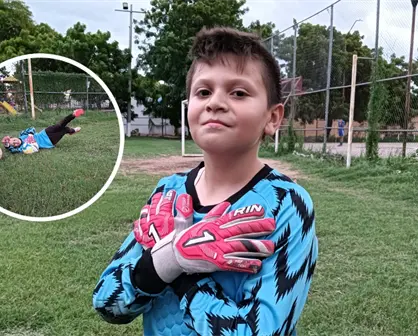 Ian Carlo García: el "Benji Price" de Culiacán que sueña con ser portero del Cruz Azul