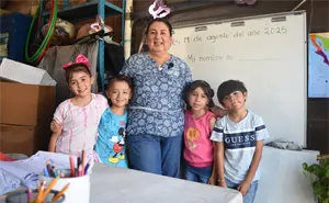 Maestra de corazón: Iris Atienzo convierte su casa en escuelita para transformar vidas en Culiacán