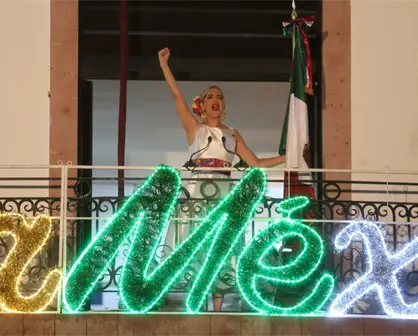 Estrella Palacios hace historia en Mazatlán al encabezar su primer Grito de Independencia como Presidenta Municipal
