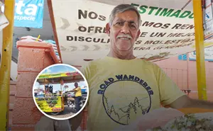 Sabor, esfuerzo y bondad: Don Nacho Quiñonez a bordo de un triciclo enamora paladares con sus tacos de cabeza en Culiacán