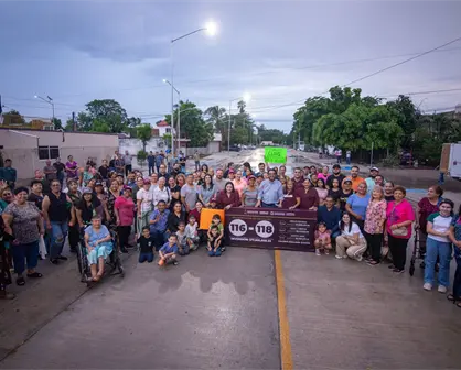 Movilidad, seguridad y bienestar llega a la colonia Emiliano Zapata en Culiacán con pavimentación de calles