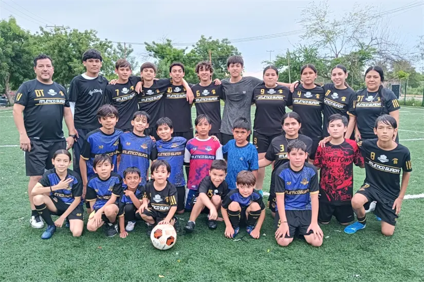 Atlético Guada participa actualmente en torneos locales tanto en la zona de Los Ángeles como en La Isla Musala, en categorías que van desde Panda (5 años) hasta Juvenil (15 años).