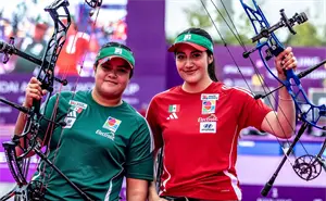 Mariana Bernal y Maya Becerra firman histórico oro y plata en Copa del Mundo de Tiro con Arco
