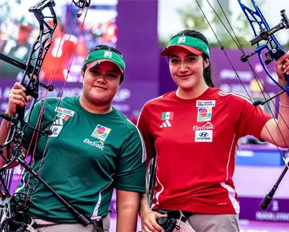 Mariana Bernal y Maya Becerra firman histórico oro y plata en Copa del Mundo de Tiro con Arco