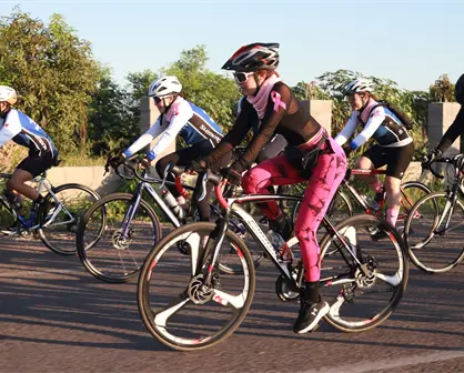 Navolato se une a la Rodada Rosa "Rumbo a Altata" por la prevención del cáncer de mama