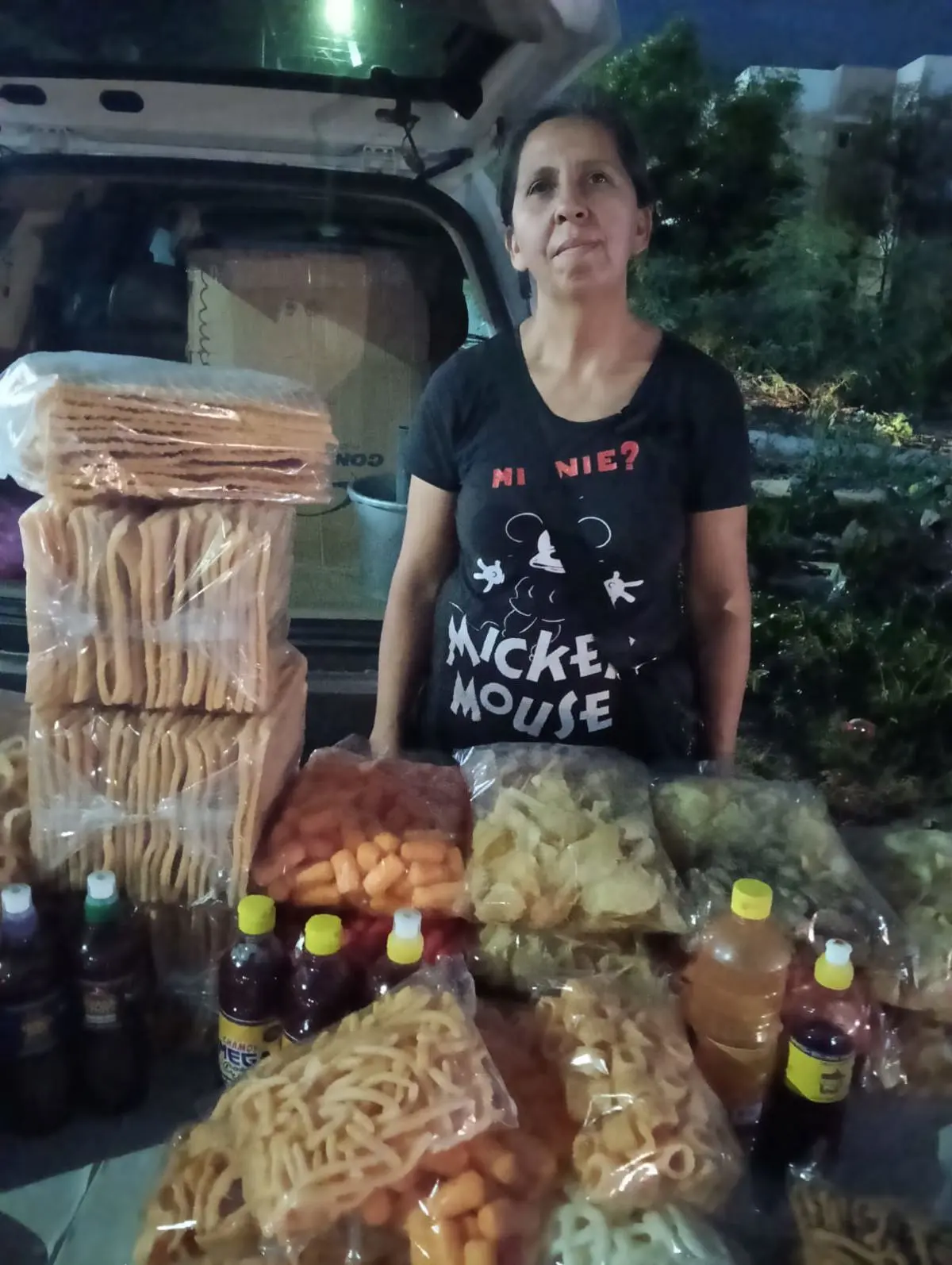 Las frituras son una delicia para los vecinos de Alturas del Sur