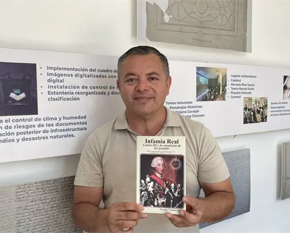 El libro "Infamia Real: Carlos III y la expulsión de los Jesuitas" se presentará en el Archivo Histórico de Mazatlán