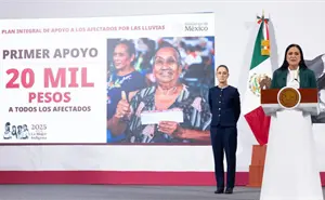 Cómo registrarse para recibir los 20 mil pesos del Plan de Apoyos por Lluvias