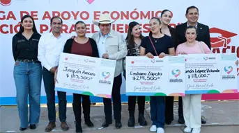 Inicia en Zacatecas la entrega de cheques para uniformes escolares; de cuánto es el apoyo