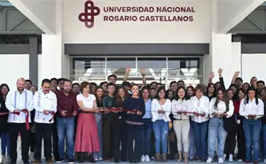 Presidenta Sheinbaum inaugura nuevo plantel de la Universidad Nacional Rosario Castellanos en Chalco, EdoMex