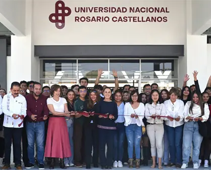 Presidenta Sheinbaum inaugura nuevo plantel de la Universidad Nacional Rosario Castellanos en Chalco, EdoMex