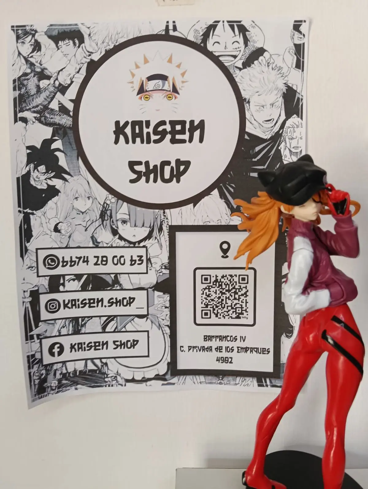 Kaisen Shop es el mayor logro de Mario en su ciudad.