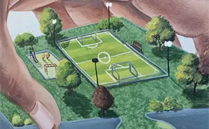 En Culiacán hay un mural que une a su gente en una sola pieza. En Barrancos aseguran que “En equipo brillamos más”