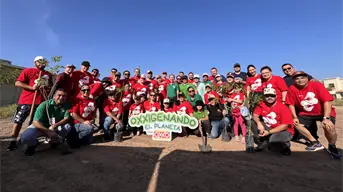 Parques Alegres, Oxxo y vecinos revitalizan el Parque Stanza Castilla con plantación de árboles en Culiacán
