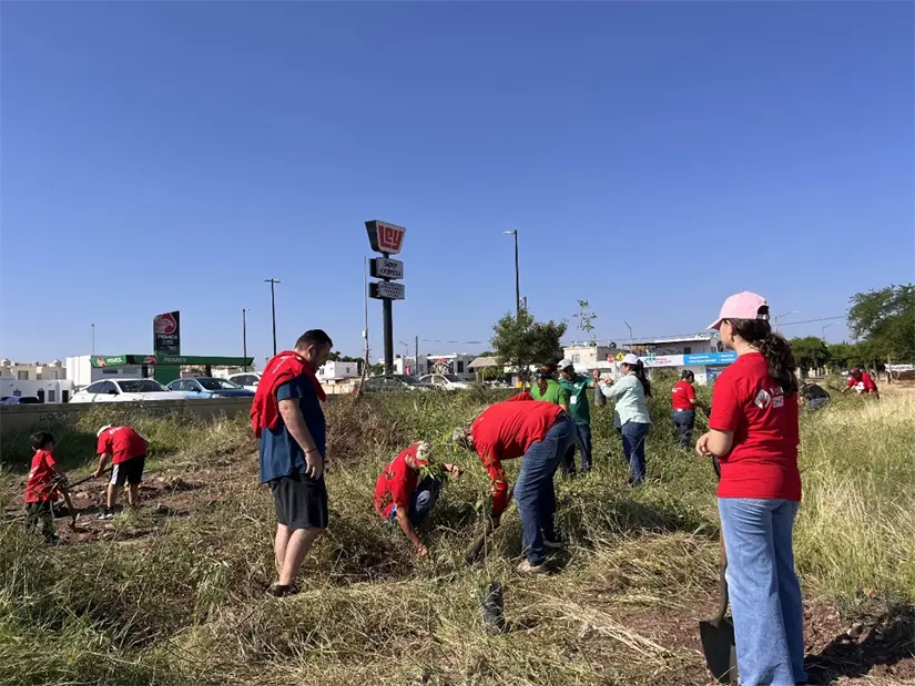 Unidos trabajaron para mejorar las condiciones de su parque.