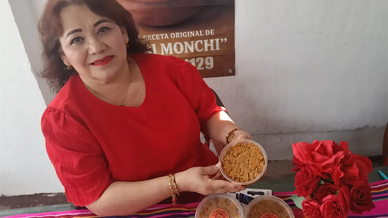 Yoli Grave, es la orgullosa emprendedora del Chilorio Mami Monchi. En Culiacán, todos buscan a Yoli.